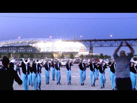 Carolina Crown 2014 - Hornline Warmup [Quality Audio]