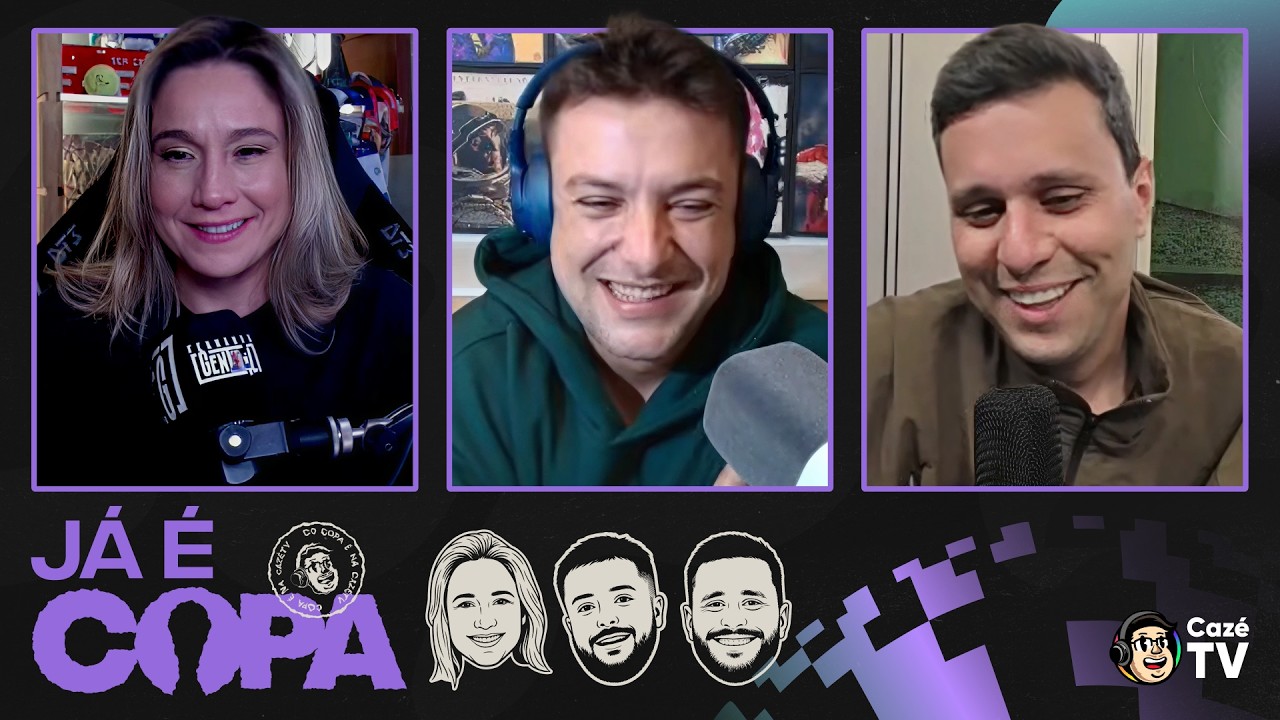 IGOR RODRIGUES E DONAN FALAM COM FERNANDA GENTIL SOBRE SUAS JORNADAS ATÉ A COPA | JÁ É COPA #4