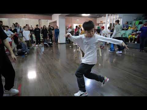 до 13 лет bboy Tai-Lung vs Gor - "ALL OPTION" break dance battle