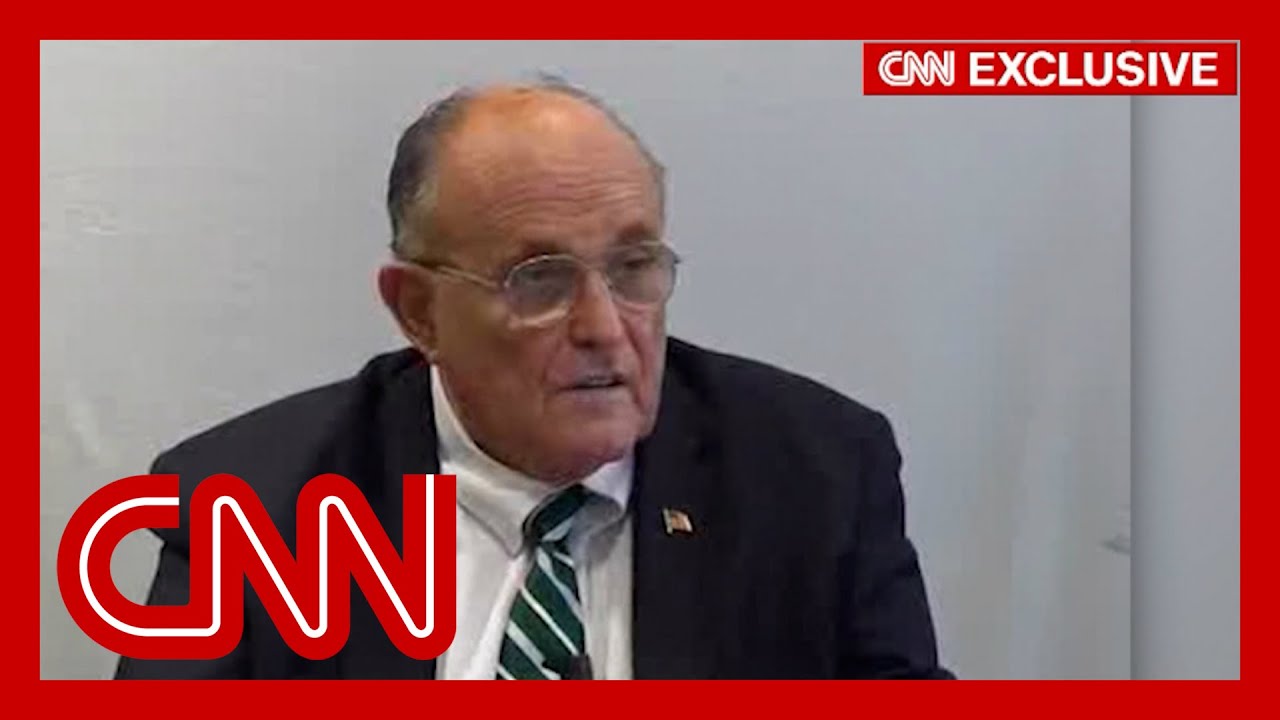 Rudy Giuliani challenged under oath on his election lies