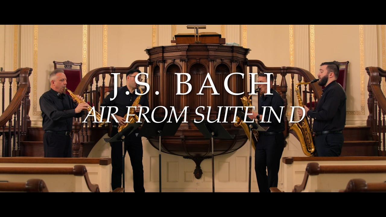 Promotional video thumbnail 1 for Wedding ceremony Saxophone Quartet in Connecticut