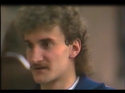 Werder Bremen beim Hallenturnier in  Berlin 1985 +Interview Völler
