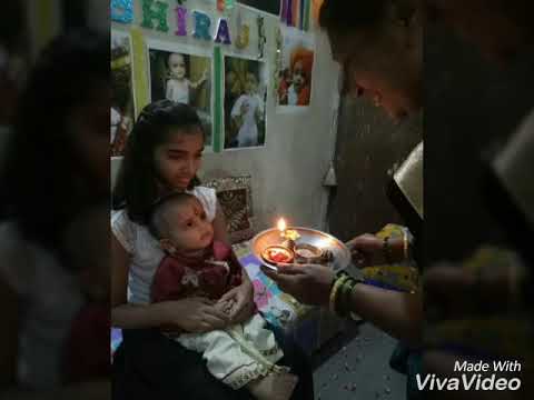 Abhiraj celebrates his 1st birthday