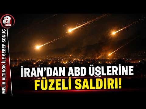 İran'dan Ürdün'deki ABD Üslerine Füzeli Saldırı! | A Haber