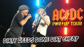AC/DC - DIRTY DEEDS DONE DIRT CHEAP - Gelsenkirchen 17.05.2024 (&quot;POWER UP&quot;-Tour)