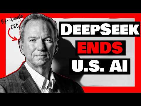 DeepSeek's STUNNING "Sputnik Moment" and Ex-Google CEO's WARNING for the US.