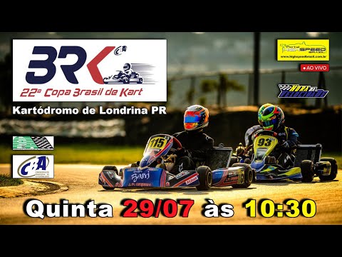 COPA BRASIL DE KART | 22ª Edição - Londrina PR | Qualificatórias G2 | Ao Vivo