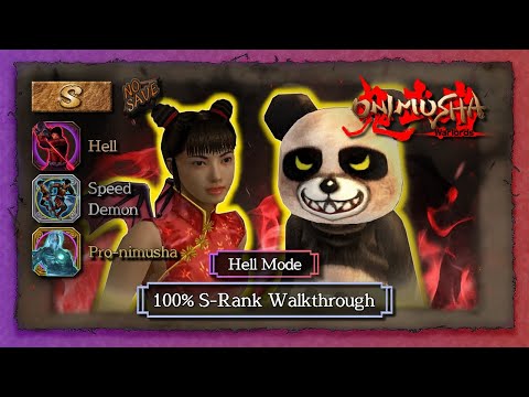 Onimusha: Warlords (2025) - Hell Mode - 100% Walkthrough [S Rank] [No Save] [2001 BGM] [4K Textures]