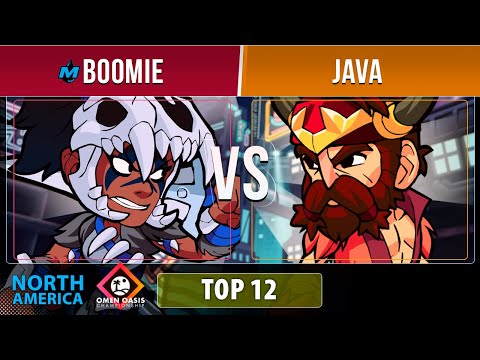 Boomie VS Java - Top 12 - NA - Brawlhalla Omen Oasis Championship 2022