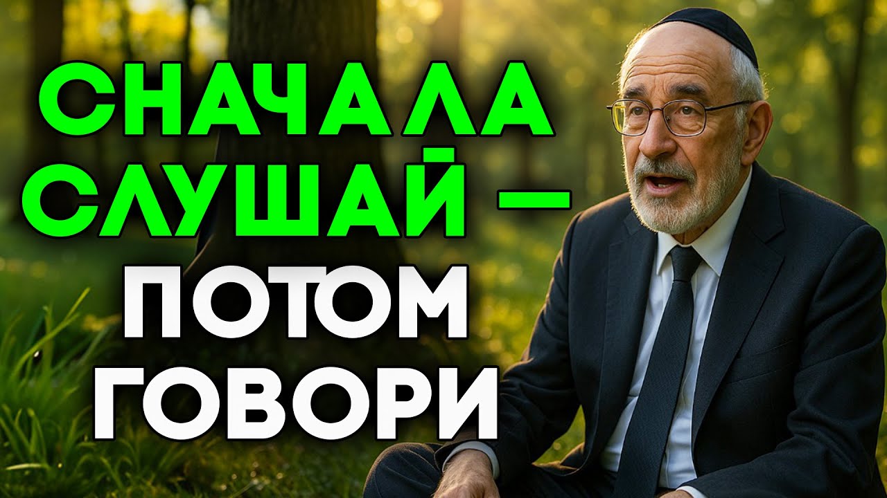 Почему в новой компании лучше молчать и слушать? | Древняя Еврейская мудрость