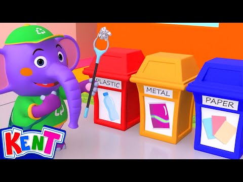 Clean Up Trash Song | Good Habits For Kids | Nursery Rhymes For Kids