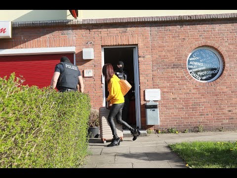 Zwangsprostitution & Menschenhandel: Bundespolizei durchsucht zwei Bordelle auch in Hamburg