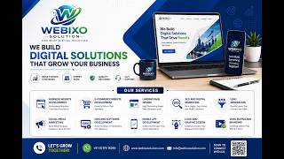 Webixo Solution | One Stop Digital Solution for Your Business 🚀