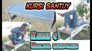 Download lagu cara buat kursi tongkrongan / santai minimalis dari baja ringan .. mp3