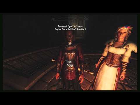 Let's Play Skyrim #3 Part 187 - Sneaking into Volkihar Castle