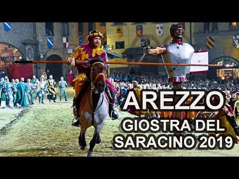 SONO TORNATO IN ITALIA PER QUESTO! GIOSTRA DEL SARACINO 2019 AREZZO