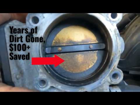 Toyota Tundra Throttle Body Cleaning