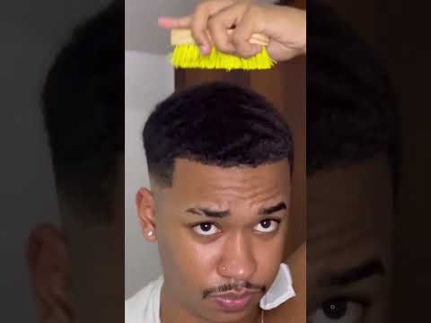 COMO FAZER a ESCOVAÇÃO a SECO das WAVES 🌊 #waves