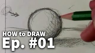 Learn To Draw #01 - Sketching Basics + Materials