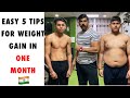 Easy 5 Tips For Weight Gain In A Month | Can AS-IT-IS Protein help in weight gain | Rubal Dhankar