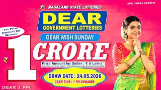 Download lagu DEAR LOTTERY LIVE: 1PM 24.05.2026 NAGALAND STATE LOTTERY LIVE DRAW mp3