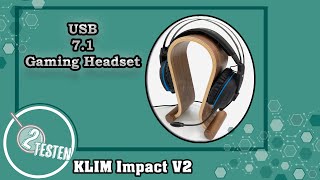 KLIM Impact V2 - 7.1 Gaming Headset | Klang, Mikrofonqualität & Komfort im Test | 2testen deutsch