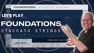 Video thumbnail for Let's Play Heavyocity FREE Foundations Staccato Strings by Simeon Amburgey