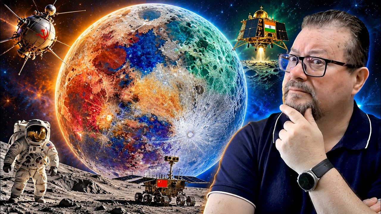 50.000 FOTOS REVELAN UNA LUNA QUE NO ESPERÁBAMOS