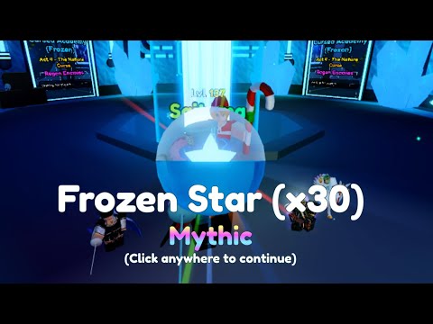 Opening 30 Frozen Stars [Anime Adventures]