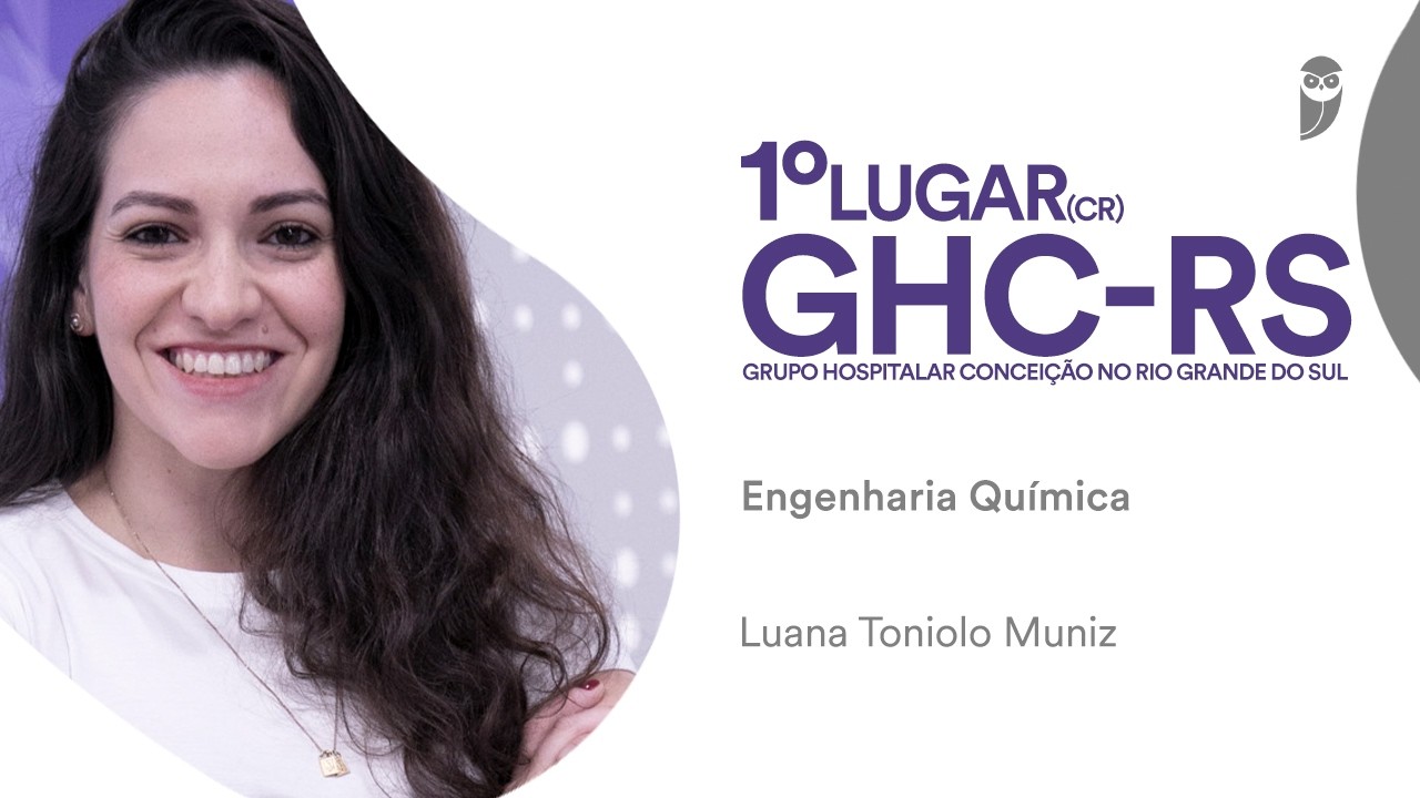 Baile dos Primeiros: Luana Muniz, aprovada em 1º lugar para Engenharia Química no GHC RS