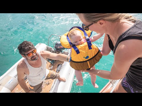BABY ONBOARD our Sailboat 👶 ⛵We're back!!!! Sailing Vessel Delos Ep. 259