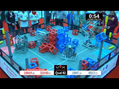 2015 VRC Engr Q82 - 1884A 3264B vs 169C 8513 - 19 to 43 - VEX Worlds 2015 - Engineering Division