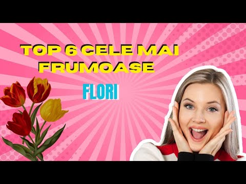 TOP 6 CELE MAI FRUMOASE FLORI