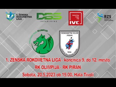 06.KROG KONČNICE 1. DRL - ŽENSKE (2022/23): RK OLIMPIJA : RK PIRAN [PRENOS]