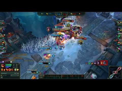 Full AD Syndra pentakill (season 9)