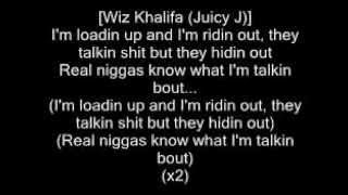 Juicy J - Talkin&#39; Bout ft. Chris Brown and Wiz Khalifa (Lyrics)