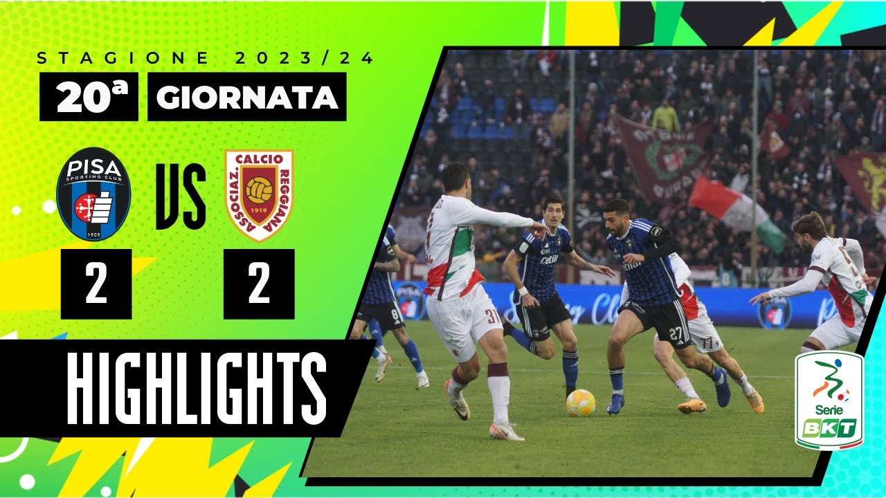 Pisa vs Reggiana highlights