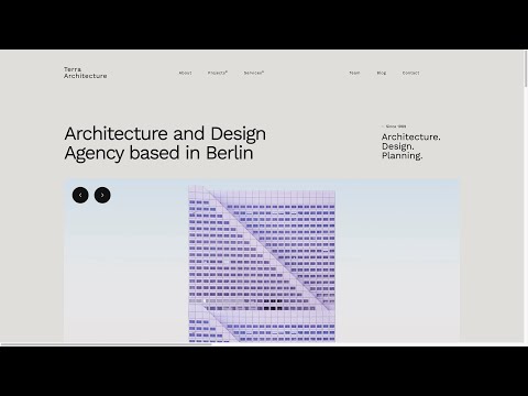 FREE Webflow Template for 2023! | Terra Architecture Template