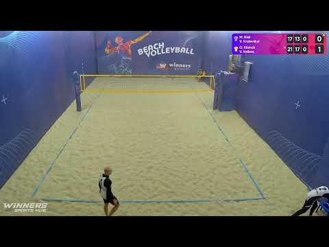 18:05 M. Kisil / V. Kraievskyi - O. Klishch / V. Kelbas 24.01.2023 | Winners Beach Volleyball