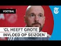 Ten Hag: 'Ajax zowel in CL als Eredivisie benadeeld'