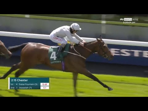 Dubai Fountain books Epsom ticket with powerful Cheshire Oaks victory!