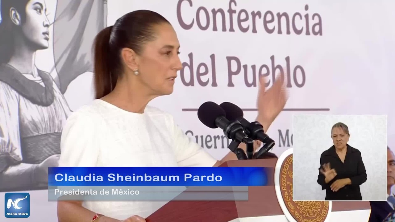 Presidenta de México descarta impacto por nuevos aranceles de EEUU