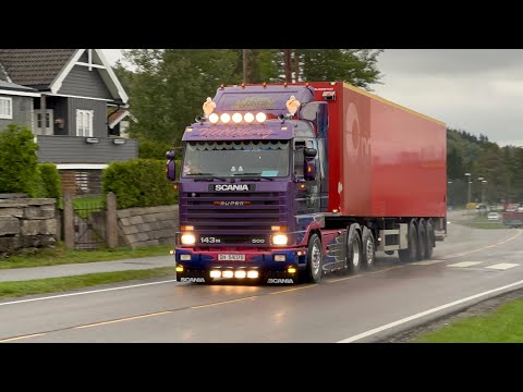 Scania 143M 500 Nitteberg AS Poahhh V8 Sound