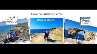 preview picture of video 'Gozo Island with wheelchair'