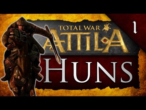 Total War: Attila - Huns Campaign Ep. 1 - Huge Battle!
