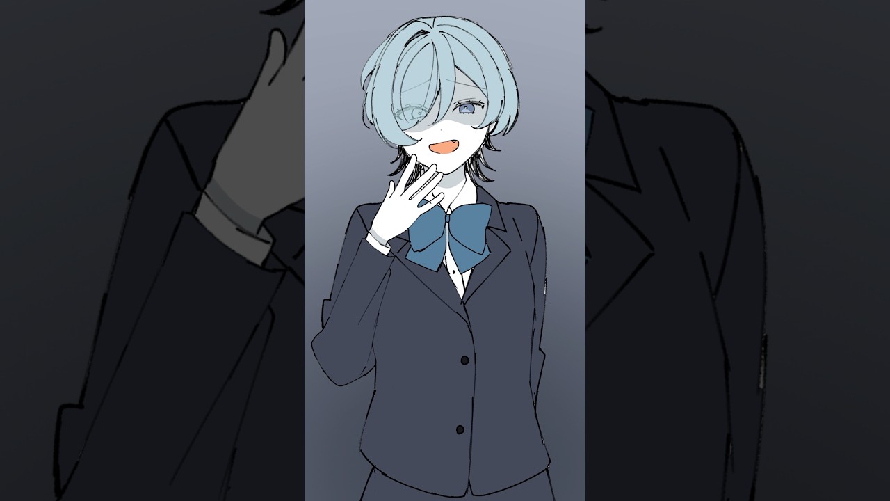 冷笑界隈の水原さん #イラスト #創作 #冷笑 #オリジナル #女子  #シマブチハイエナちゃんねる