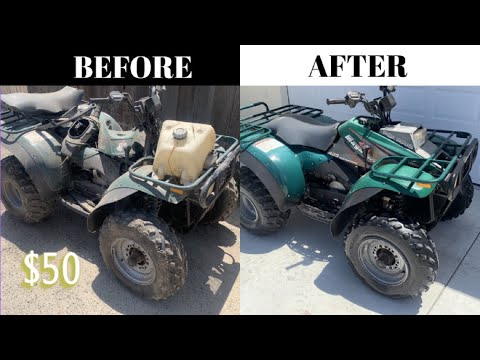 1998 Polaris 425 Magnum 4x4 Transfomation