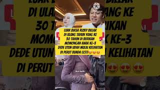 Download lagu Lesti is pregnant with her third child, her stomach is starting to show😍#lestikejora #rizkybillar... mp3