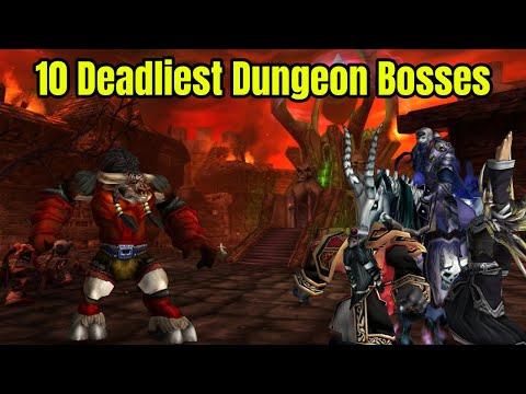 Top 10 DEADLIEST Dungeon Bosses in HARDCORE CLASSIC WOW