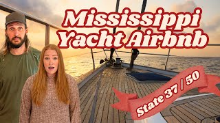 Staying Overnight on a Private Yacht in Mississippi | 50 States with Kids